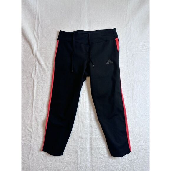 Adidas Running Climacool Black Pink Compression Leggings Women's Small * - Picture 1 of 7